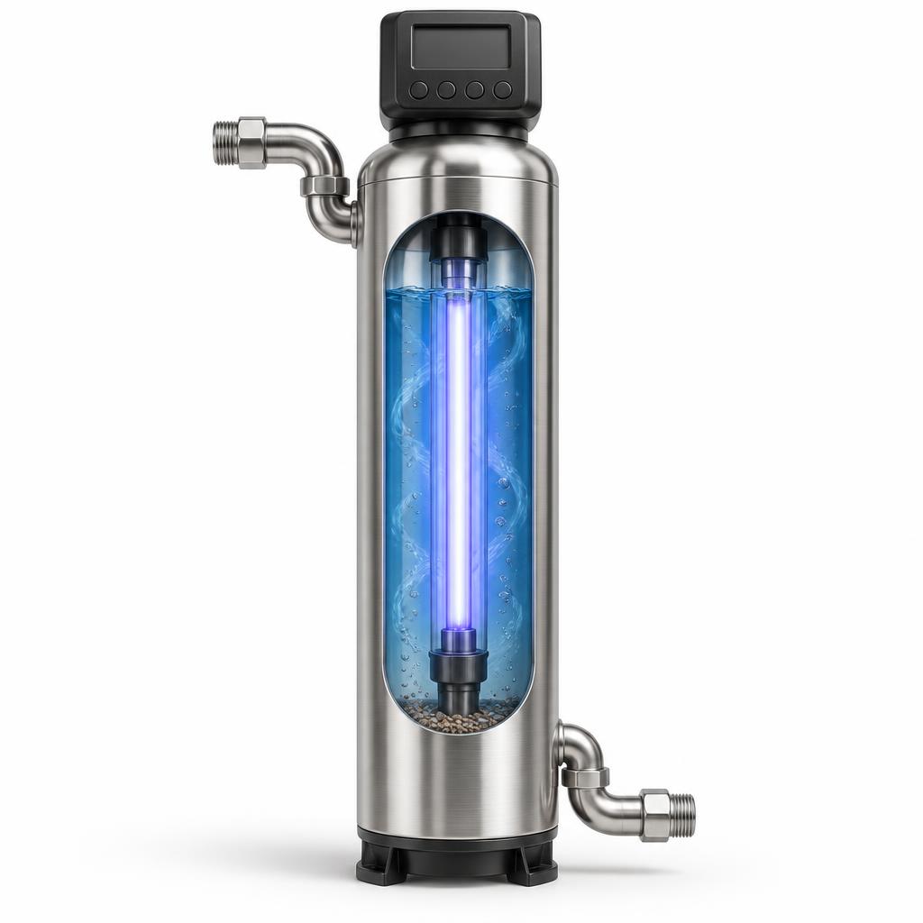 Diagram of our uv purification system